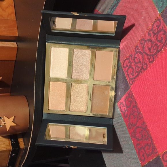 Tarte Tarteist Pro Glow Highlight & Contour Palette Makeup 6 Shimmer Matte NEW - Picture 5 of 11